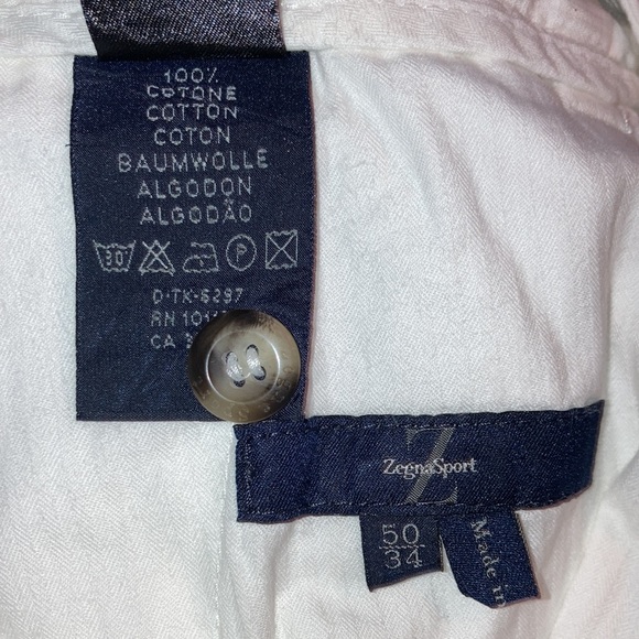 NWOT Zenga Sport White Pants - Picture 3 of 6